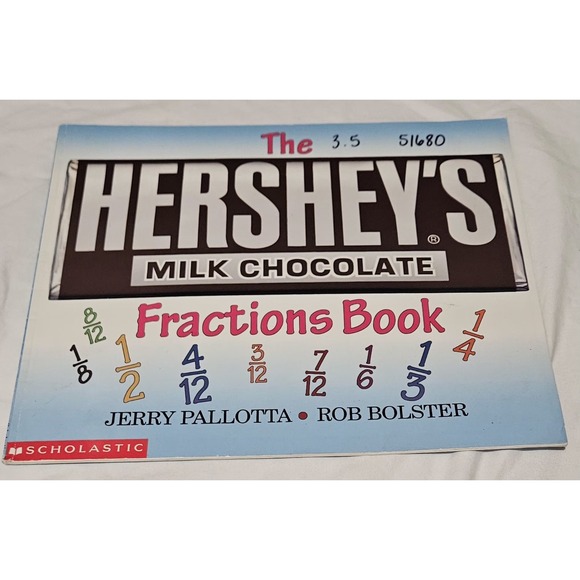 Other - The Hershey's Milk Chocolate Fractions Book Study Guide, Pallotta, Scholastic, …